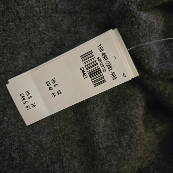 Abercrombie And Fitch NWT Small Merino Wool Blend Turtle Neck Sweater - Picture 8 of 9